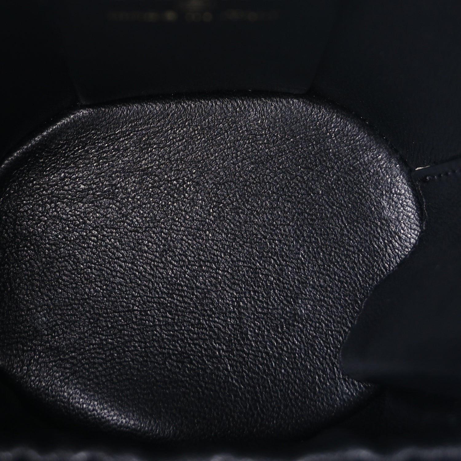 Chanel Lambskin Quilted Afternoon Tea Top Handle Vanity Case With Chain  Black 4 of 8