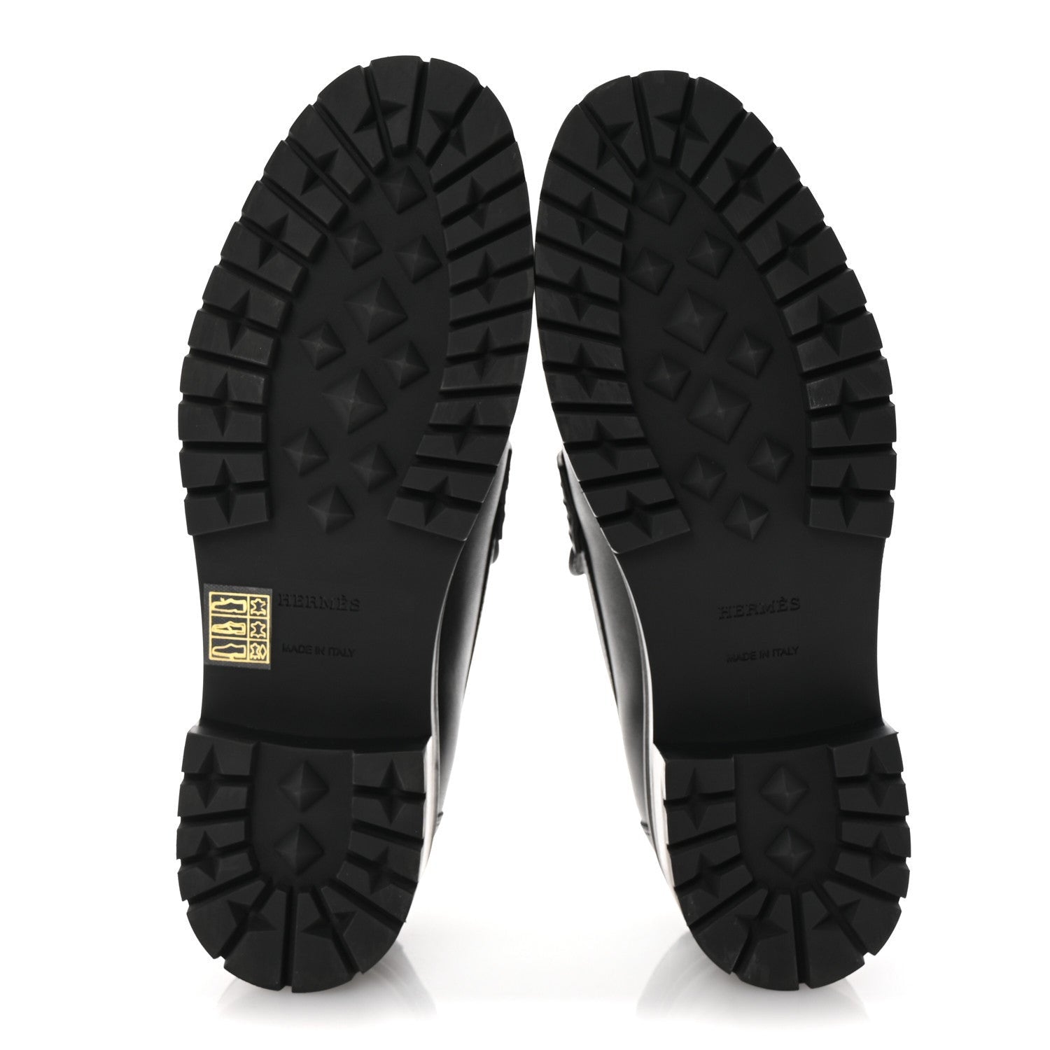 Hermes Calfskin Ivy Loafer 38 Black 6 of 7