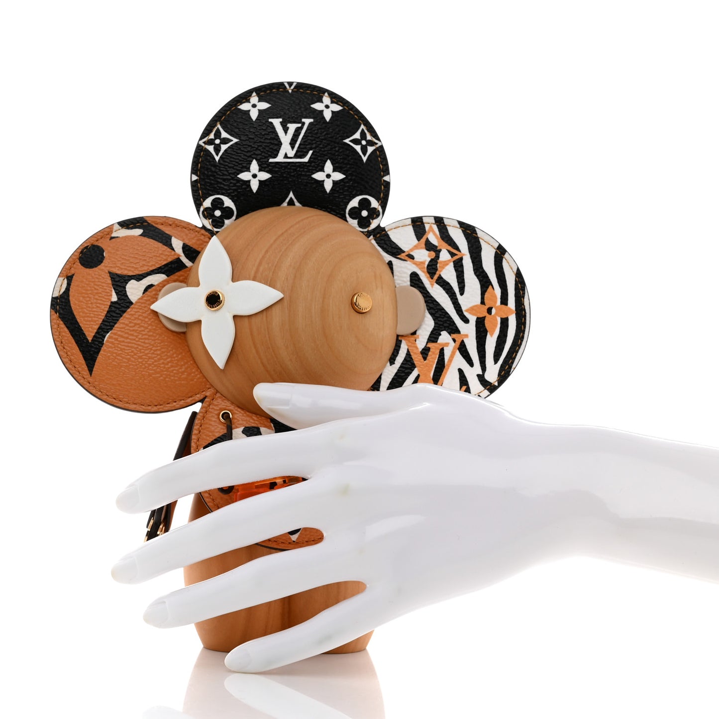 Wood Monogram Giant Jungle Vivienne Doll