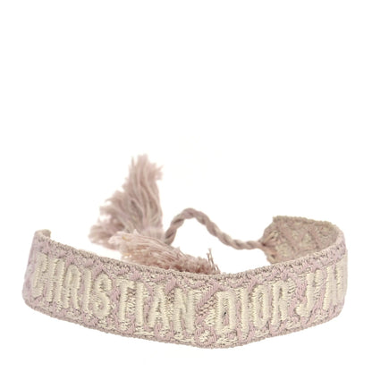 Christian Dior Woven Cotton J'Adior Friendship Bracelet Se Pink 5 of 6