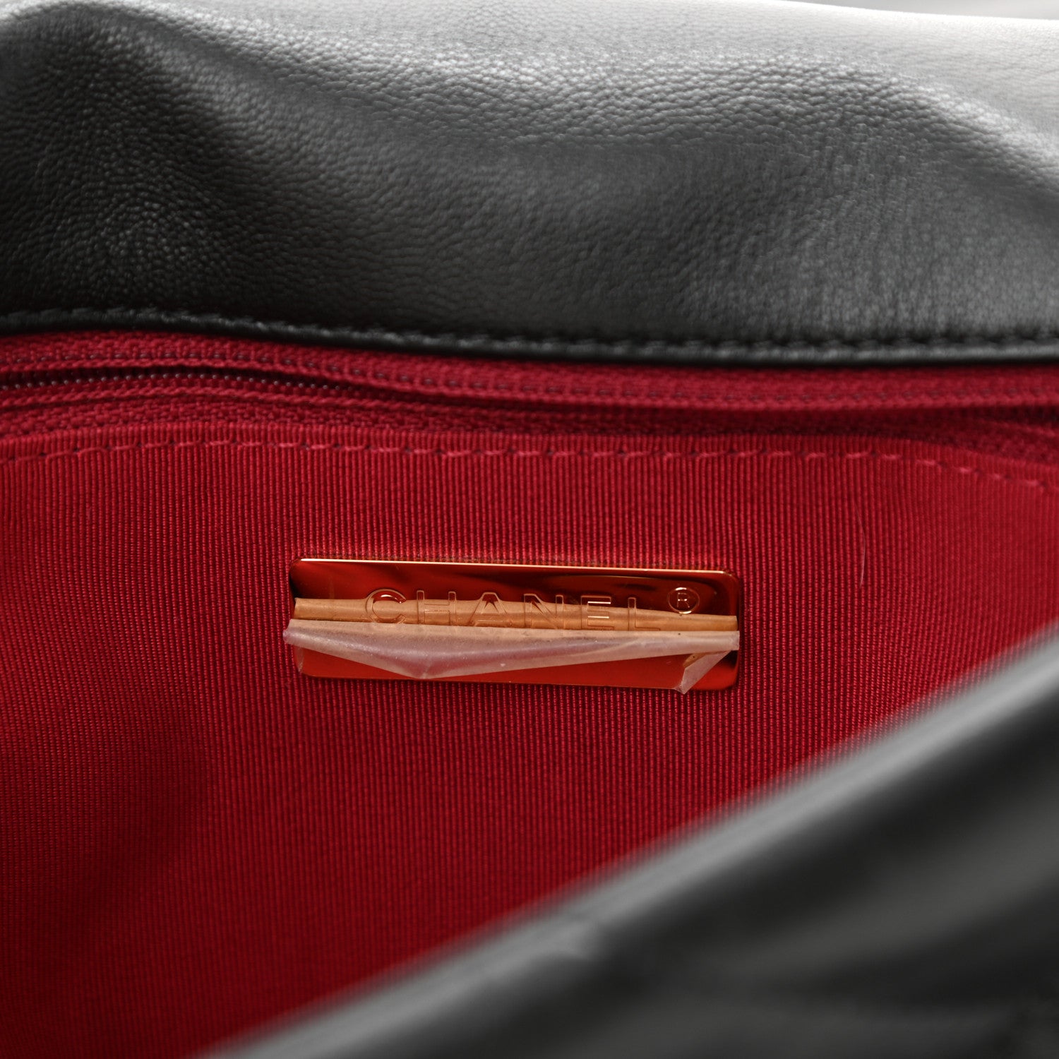 Chanel Goatskin Quilted Medium Chanel 19 Flap Black 6 of 10