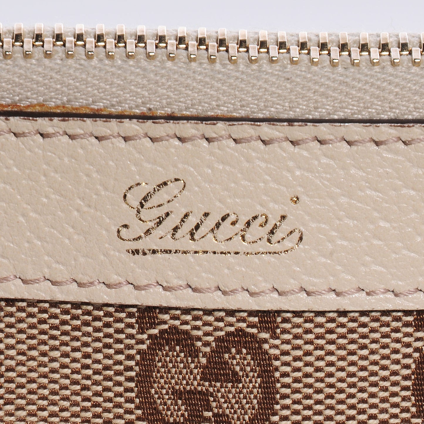 Monogram Small Abbey Tote Off White