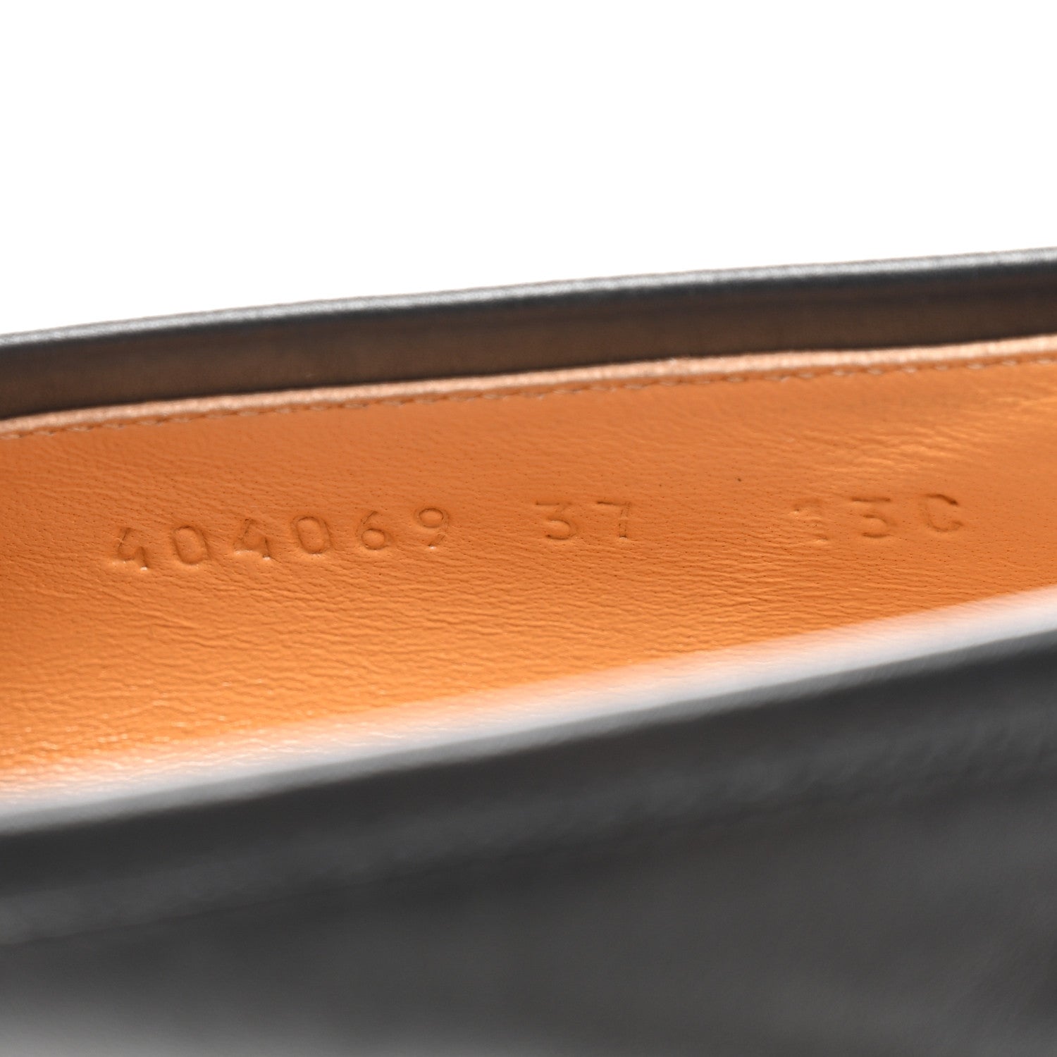 Gucci Calfskin Womens Jordaan Loafers 37 Black 8 of 10