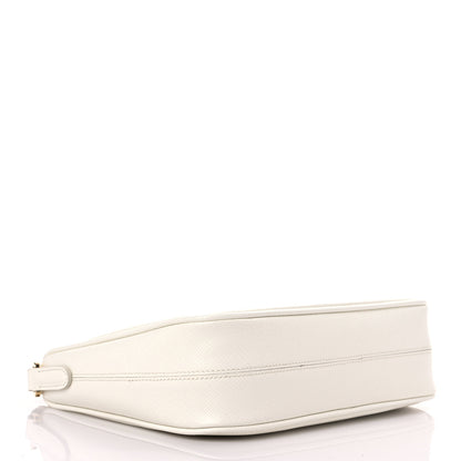 Prada Saffiano Lux Mini Re-Edition Shoulder Bag White 4 of 9
