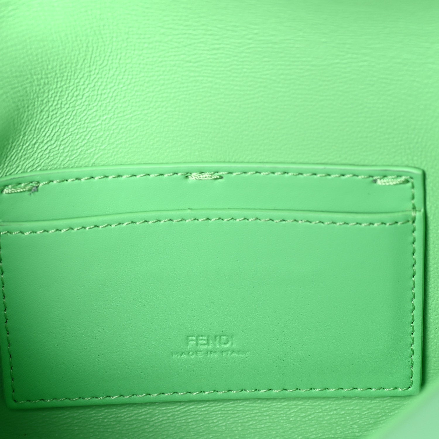 Fendi Vitello Liberty Sfumato Phone Baguette  Edamame 4 of 8