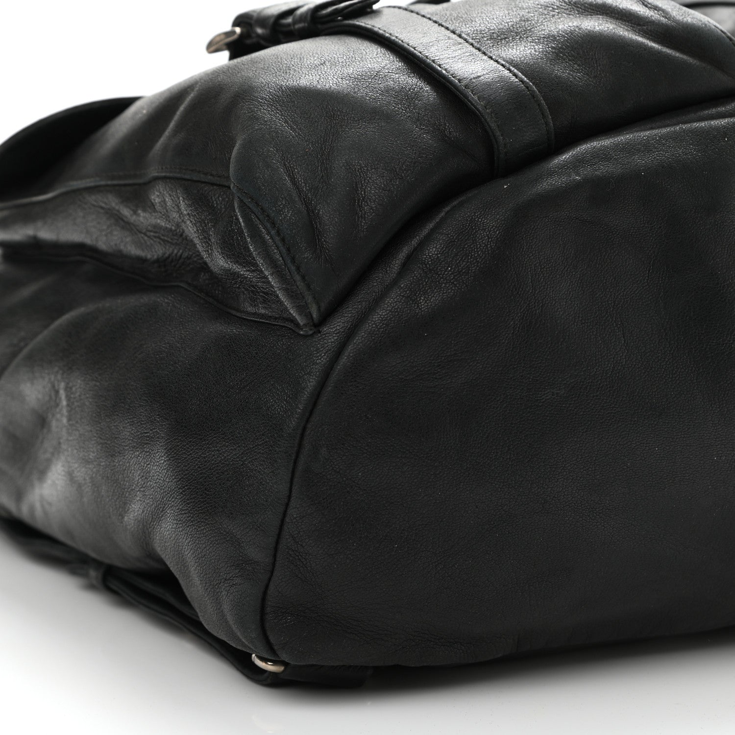 Prada Calfskin Backpack Black 8 of 14