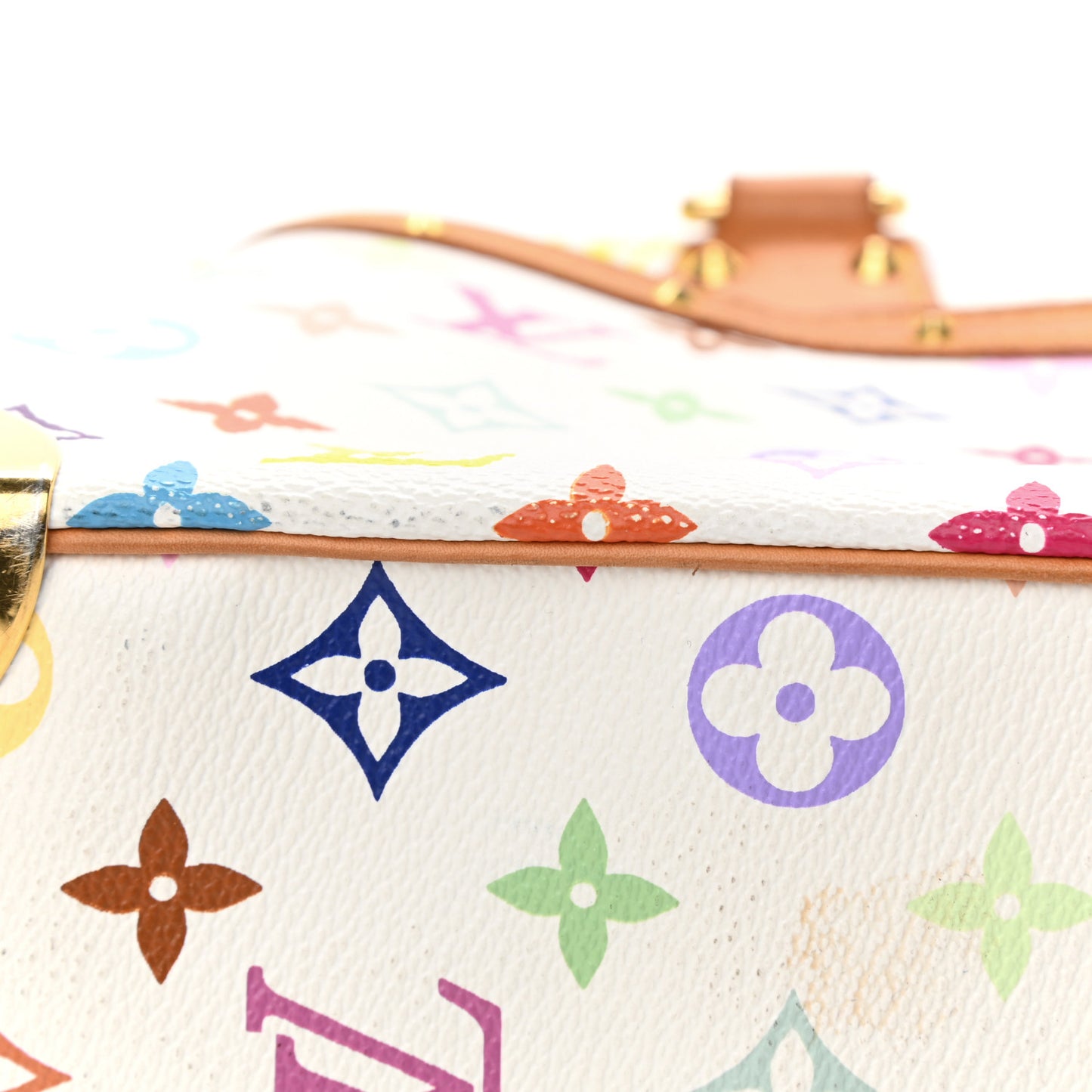 Monogram Multicolor Trouville White