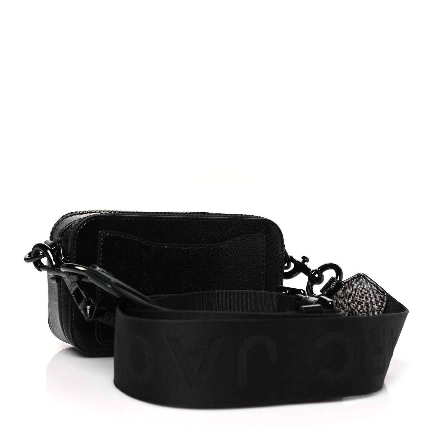 Saffiano Snapshot Camera Bag Black