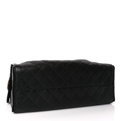 Chanel Caviar Quilted Large  25 Handbag Black 3 of 9