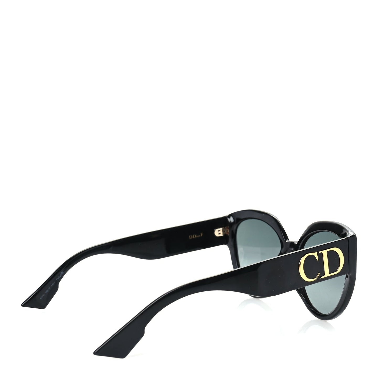 Acetate DDiorF Cat Eye Sunglasses Black