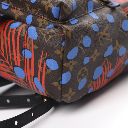 Louis Vuitton Monogram Jungle Dots Palm Springs Backpack PM Coquelicot Denim 9 of 11