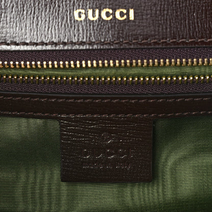 Gucci Suede Medium Torchon GG Ring Shoulder Bag  Reflex Brown 5 of 9