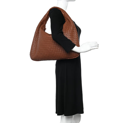 Bottega Veneta Nappa Intrecciato Medium Veneta Hobo Tea 2 of 11
