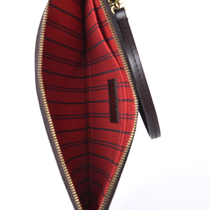 Louis Vuitton Damier Ebene Neverfull MM GM Pochette 5 of 8