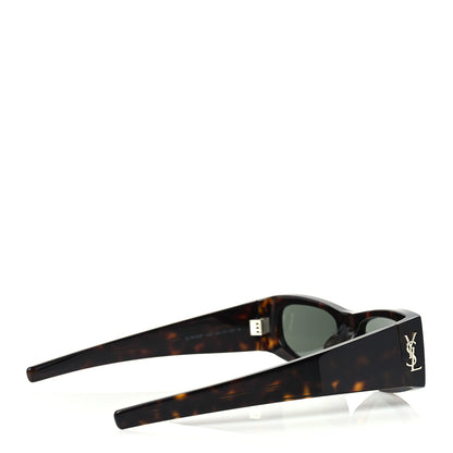 Saint Laurent Acetate Rectangle SL M140/F Sunglasses Tortoise 4 of 7