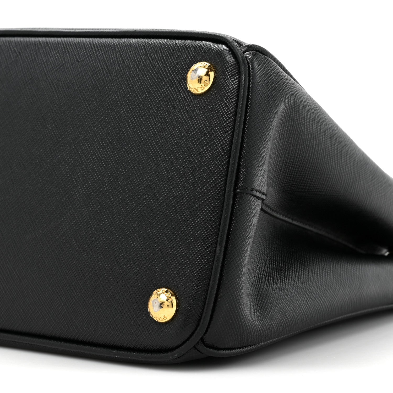 Prada Saffiano Small Galleria Double Zip Tote Black 10 of 17