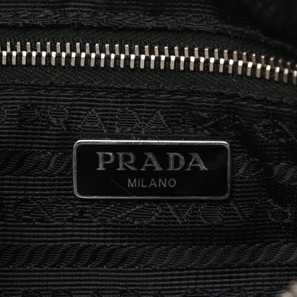 Prada Nylon Tessuto Impuntu Quilted Crossbody Bag Black 5 of 9