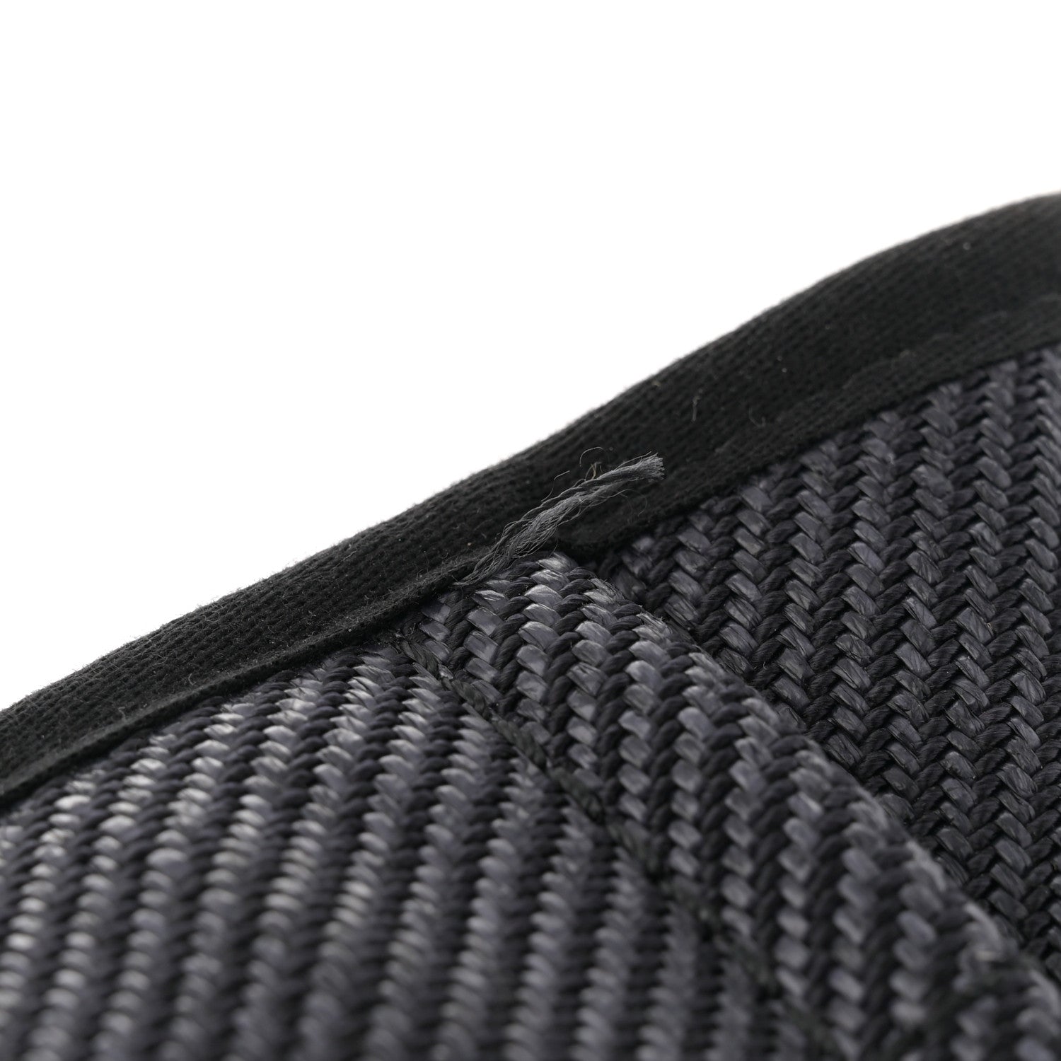 Chanel Woven Straw Raffia Medium Deauville Tote Black 14 of 14