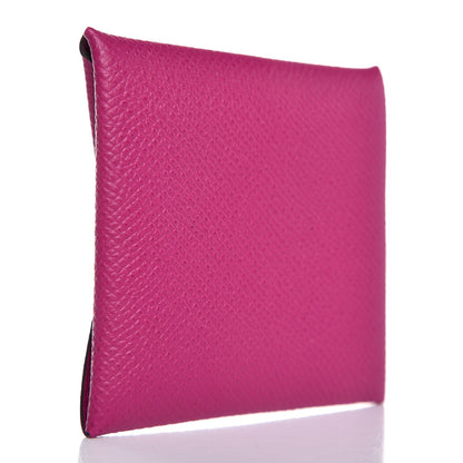 Hermes Epsom Bastia Coin Purse Rose Pourpre 3 of 8