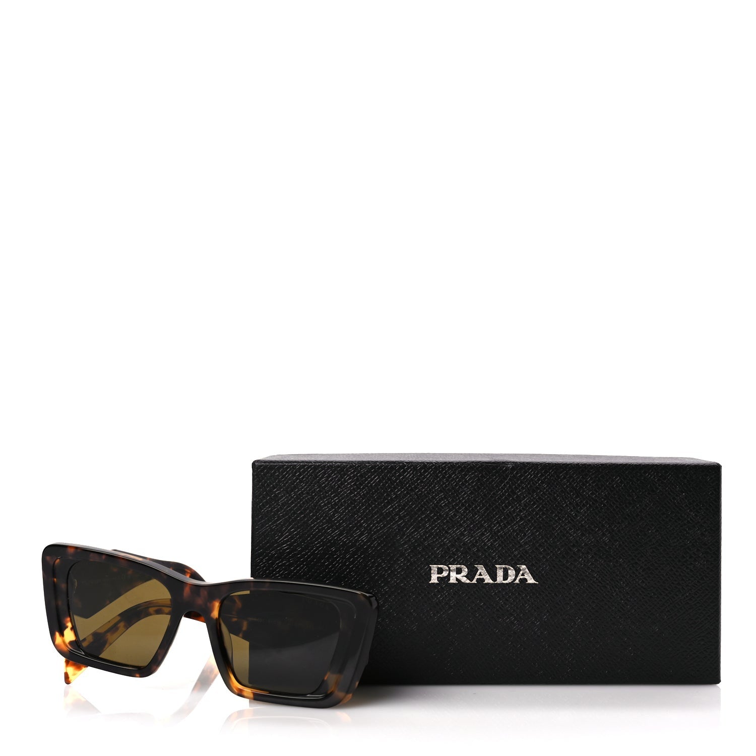 Prada Acetate Symbole Sunglasses SPR 08Y Havana 7 of 7