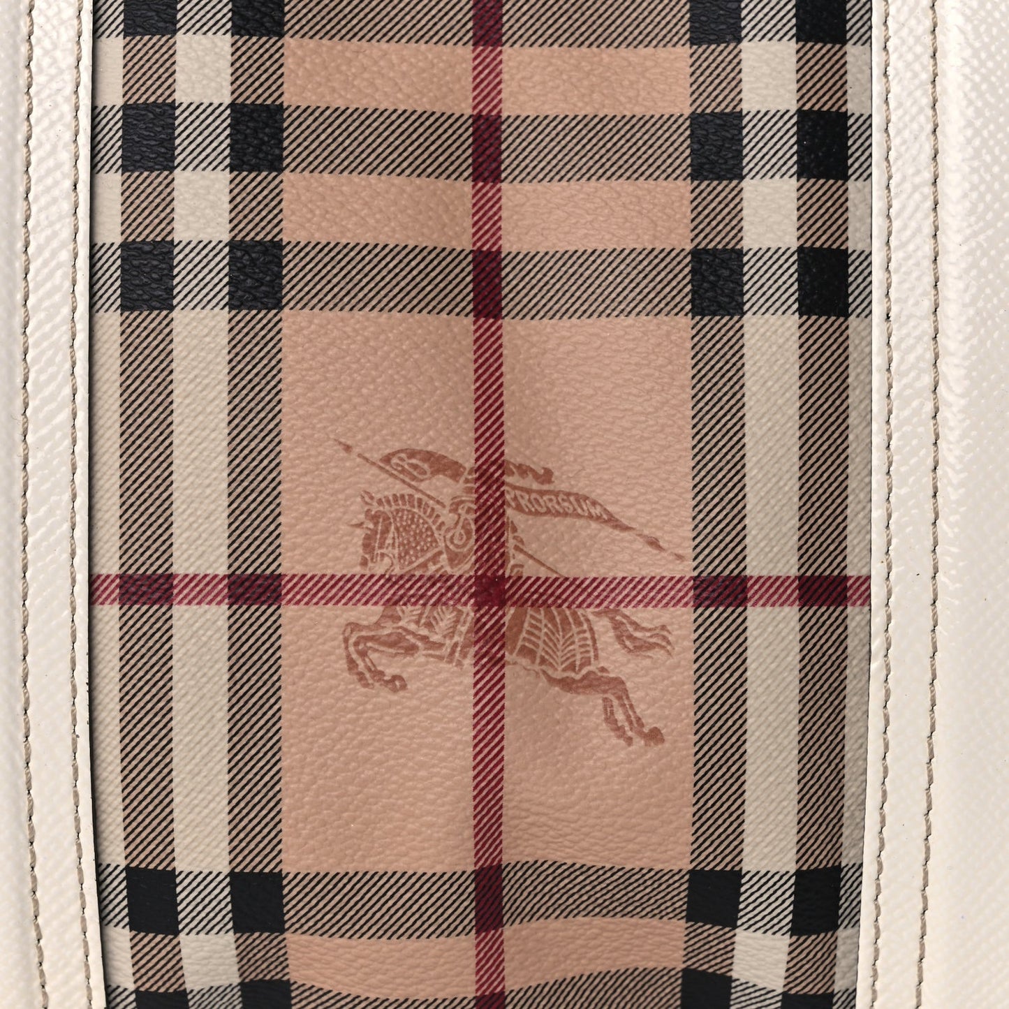 Haymarket Check Medium Minford Portrait Tote White
