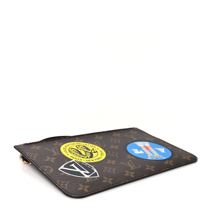 Louis Vuitton Monogram World Tour Neverfull MM GM Pochette 4 of 7