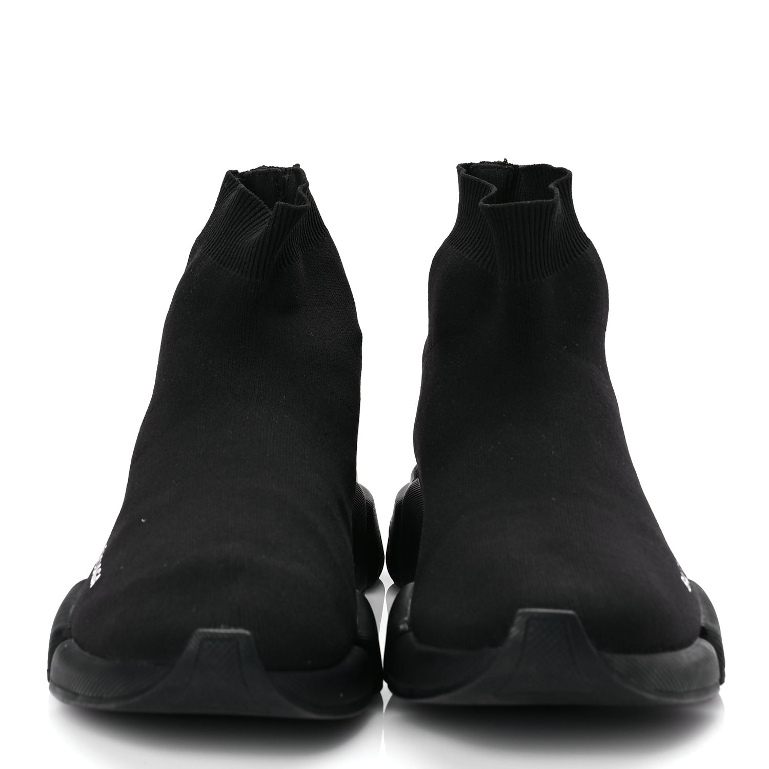 Balenciaga Technical 3D Recycled Knit Mens Speed 2.0 Sneakers Monocolor 43 Black 3 of 8