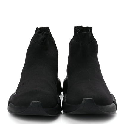 Balenciaga Technical 3D Recycled Knit Mens Speed 2.0 Sneakers Monocolor 43 Black 3 of 8