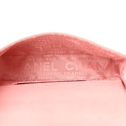 Chanel Lambskin Quilted Mini Chocolate Bar Camellia Flap Pink 5 of 7