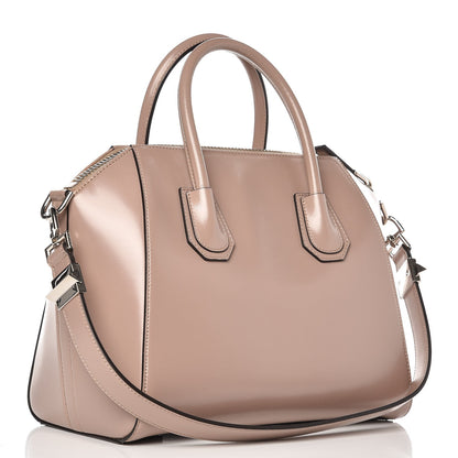 Givenchy Shiny Lord Calfskin Medium Antigona Taupe 3 of 7