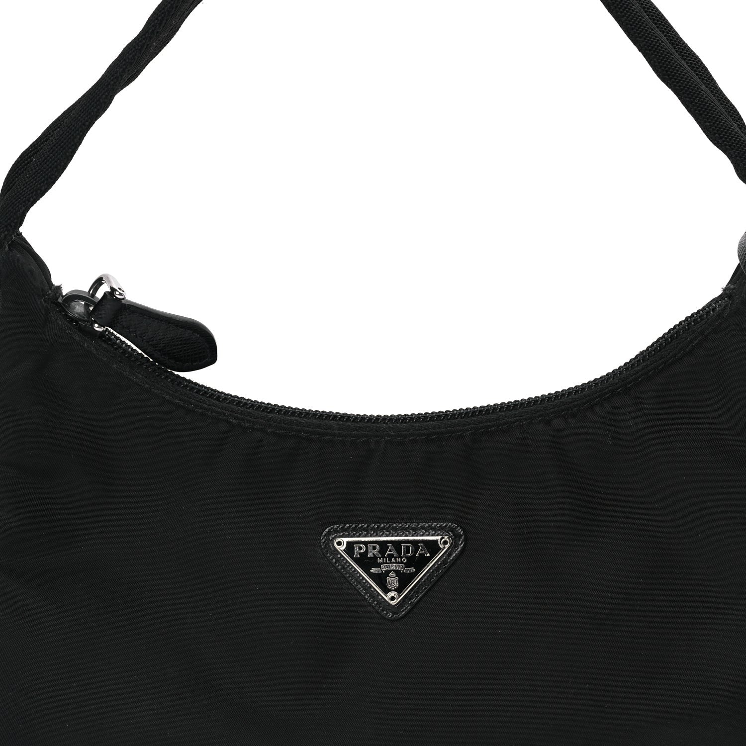 Prada Tessuto Nylon Mini Re-Edition 2000 Bag Black 6 of 7