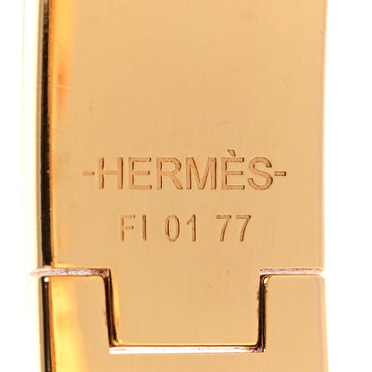 Hermes Enamel Narrow Clic Clac H Bracelet GM Parme 4 of 5
