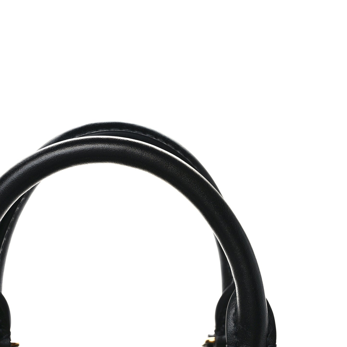 Lambskin Malletage Speedy Bandouliere 25 Black