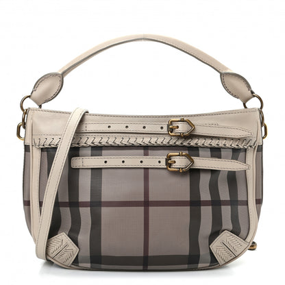 Burberry Smoked Check Shoulder Bag Trench 1 of 8