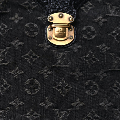 Louis Vuitton Denim Mahina S Black 6 of 8