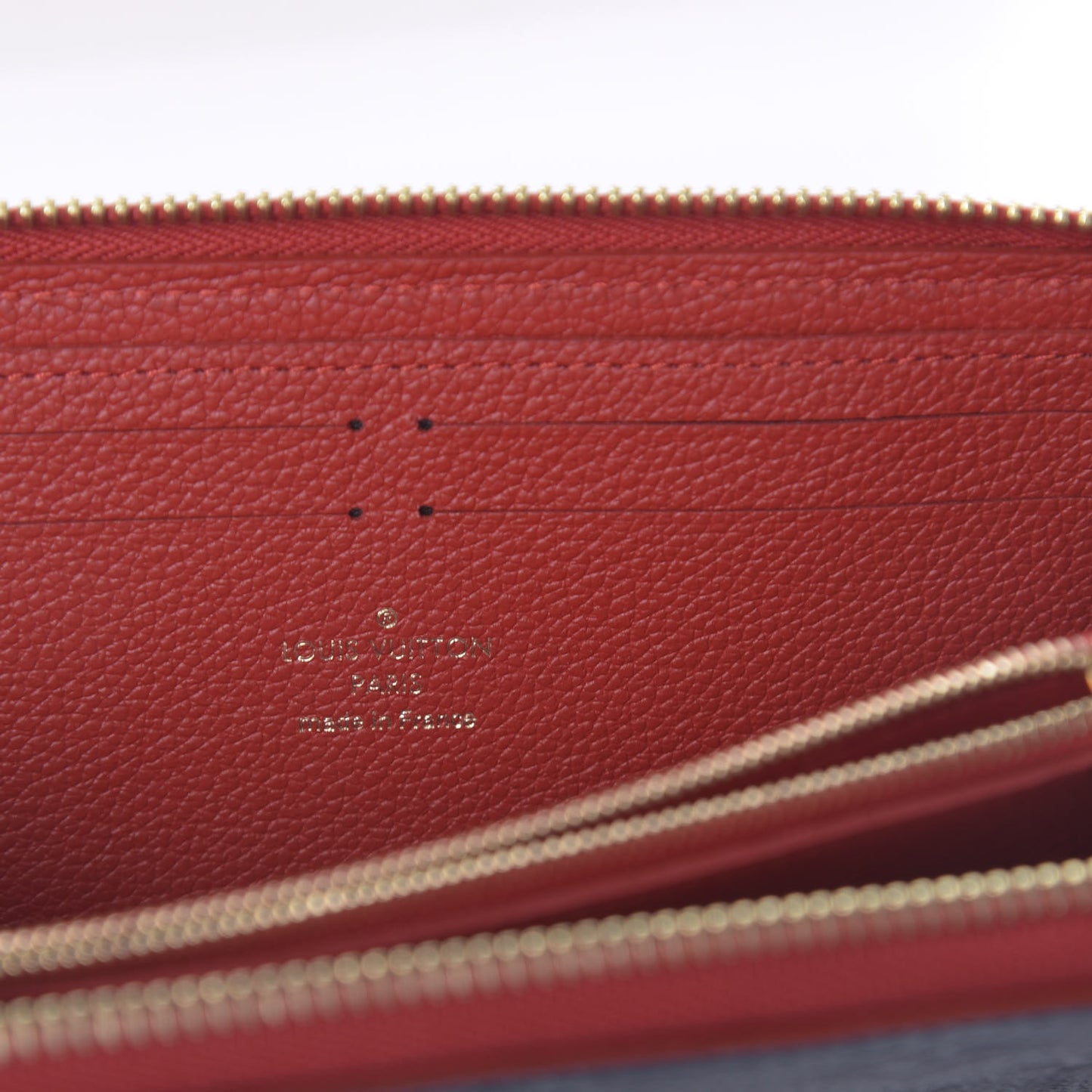 Empreinte Blooming Flowers Clemence Wallet Marine Rouge