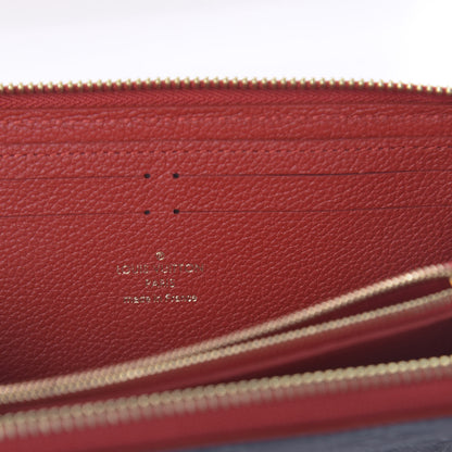 Louis Vuitton Empreinte Blooming Flowers Clemence Wallet Marine Rouge 8 of 10