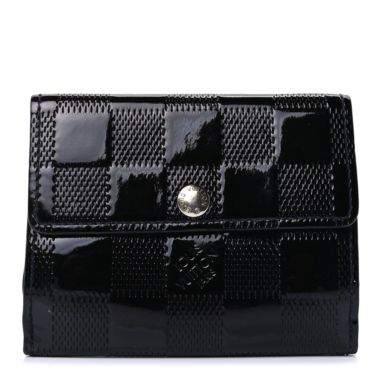 Damier Vernis Ludlow Wallet Black