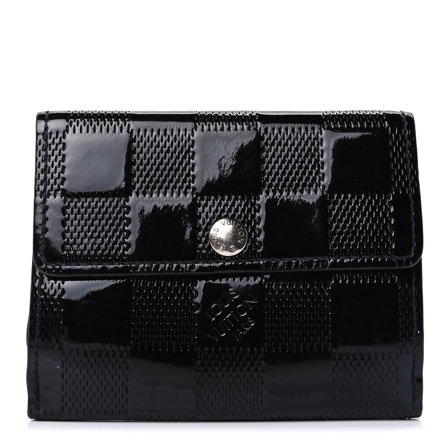 Louis Vuitton Damier Vernis Ludlow Wallet Black 1 of 7