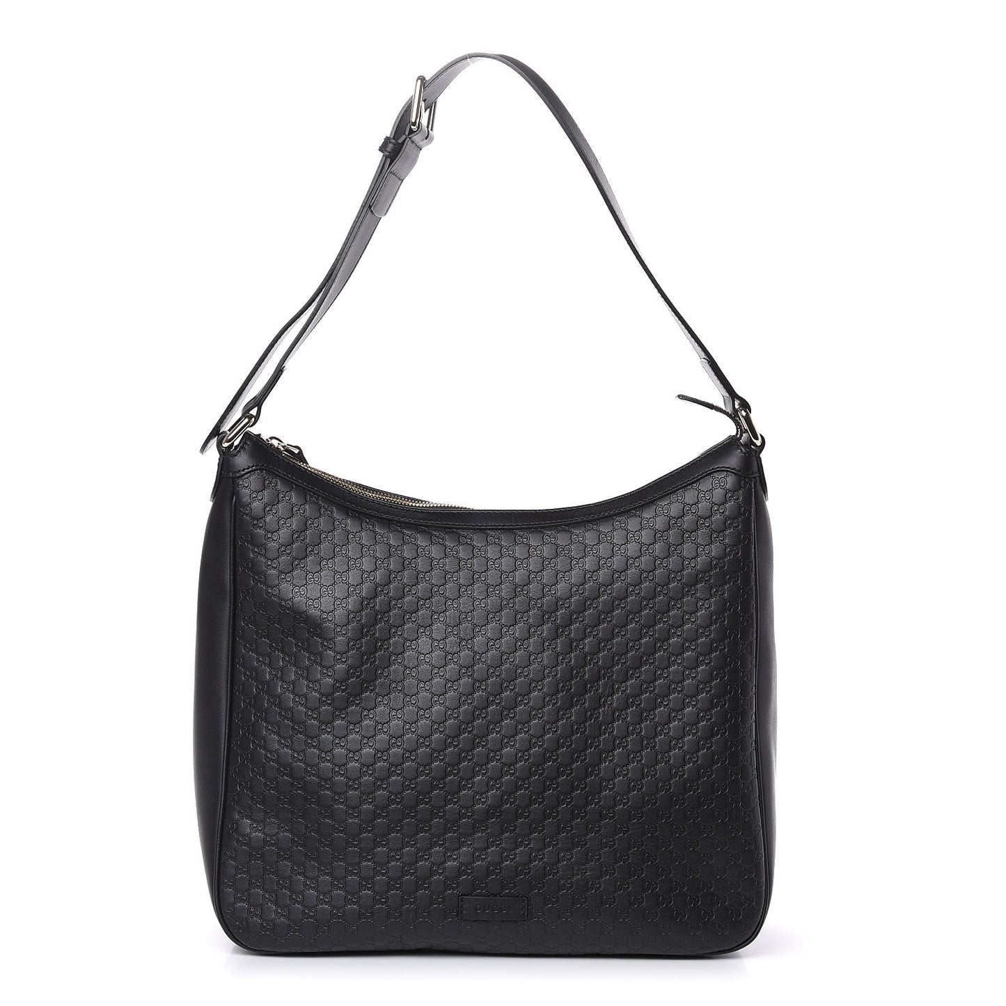 Microguccissima Shoulder Bag Black