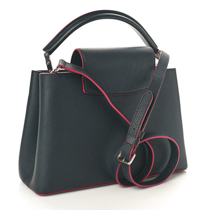 Louis Vuitton Taurillon Capucines BB Cobalt Fuchsia 2 of 9