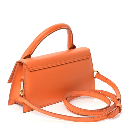 Jacquemus Smooth Calfskin Le Chiquito Long Orange 2 of 8
