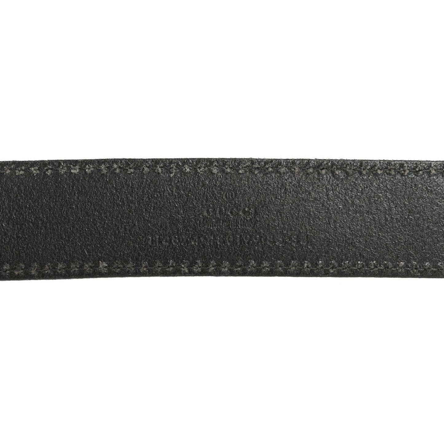 Calfskin InterLocking G Belt 85 34 Black