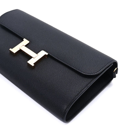 Hermes Epsom Constance Long To Go Wallet Black 7 of 8