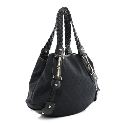 Gucci Monogram Small Pelham Shoulder Bag Black 3 of 13