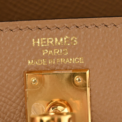 Hermes Epsom Kelly Sellier 25 Chai 6 of 10
