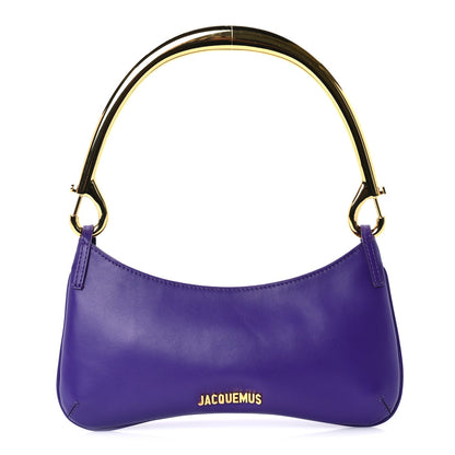 Jacquemus Smooth Calfskin Le Bisou Mousqueton  Purple 1 of 8
