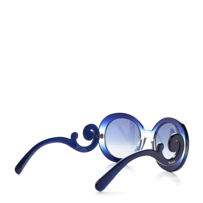 Prada Baroque Sunglasses SPR 27N Blue 4 of 7