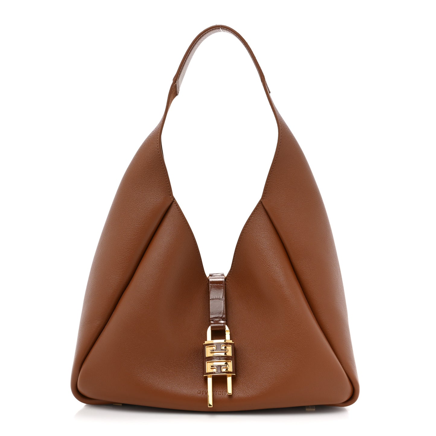 Calfskin Medium G-Lock Hobo Tan