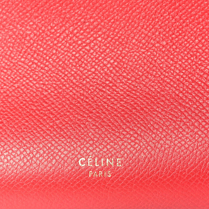 Celine Grained Calfskin Micro Belt Bag Coquelicot 5 of 8